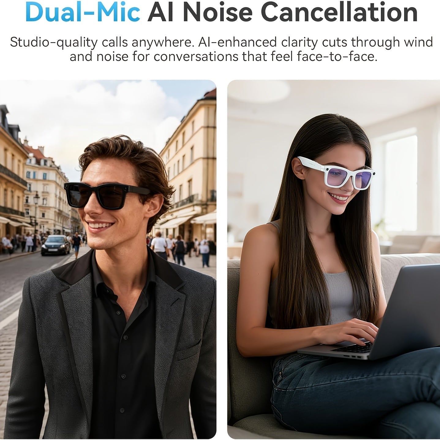 👓Lightweight Smart Glasses with Hands-Free Control