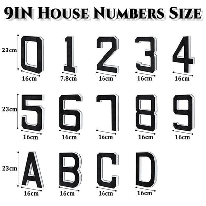 🏡 Upgrade Your Home’s Curb Appeal ✨ Modern LED House Number Light – For Stylish, All-Night Visibility!